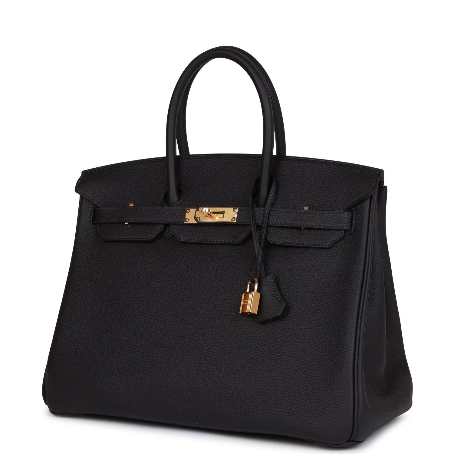 Hermès Birkin 35 Caban Clemence Gold Hardware