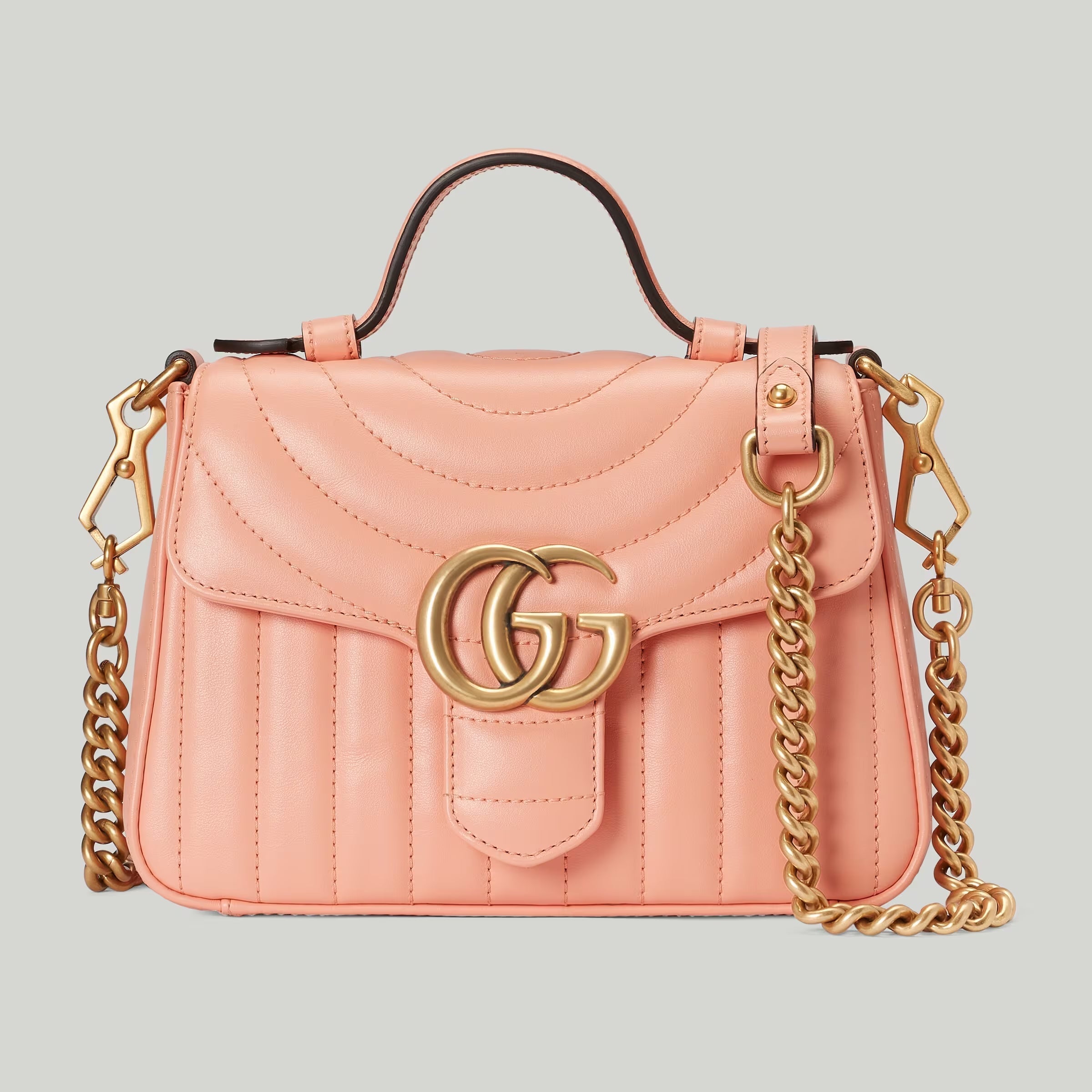 GG Marmont mini top handle bag