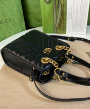 Gucci GG Marmont Matelasse Mini Bag Black