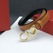 8-color luxury CD multi-color pebbled pattern belt