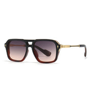 Vintage Double Girder Square Sunglasses