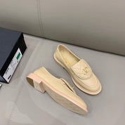 cc Loafers Beige For Women, Women's Shoes G36646