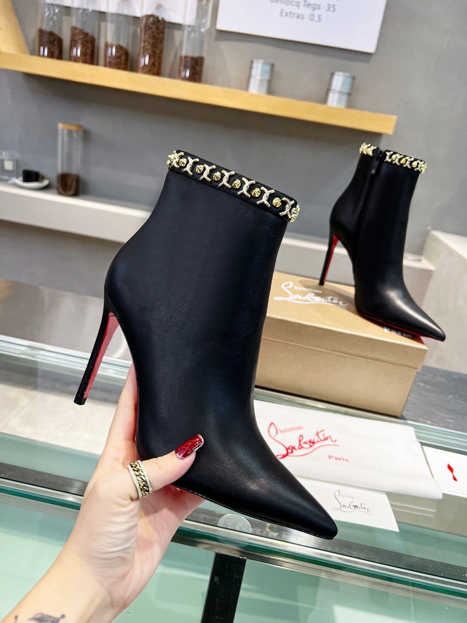 Chris Lou new arrival women shoes 04 heels  10.5cm