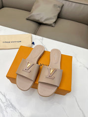 Louis new arrival women slippers heels 4.5cm