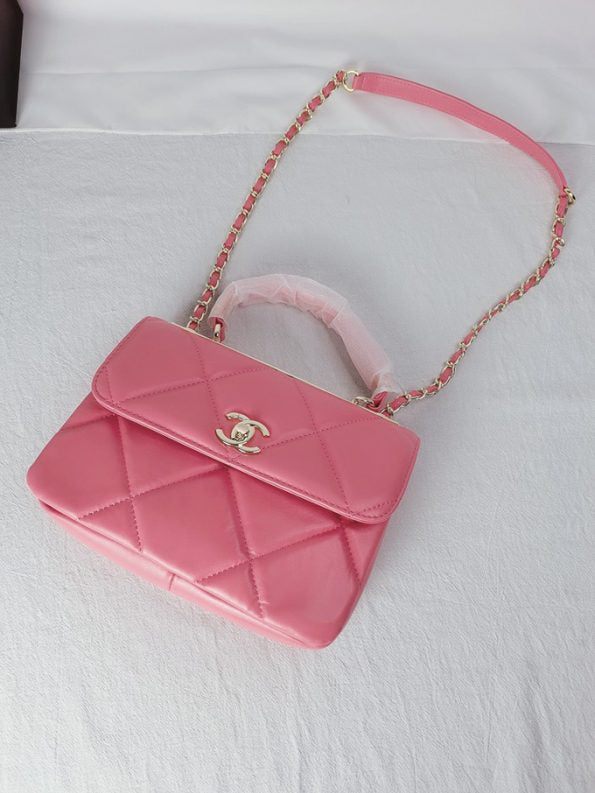 "C" FLAP BAG TOP HANDLE