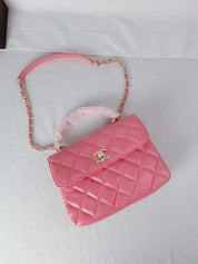 "C" FLAP BAG TOP HANDLE