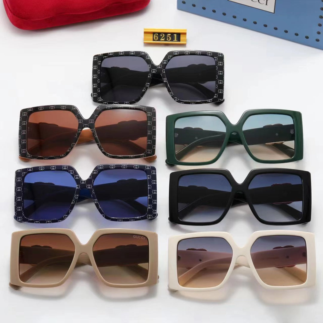 7 Color Women's Sunglasses—6251