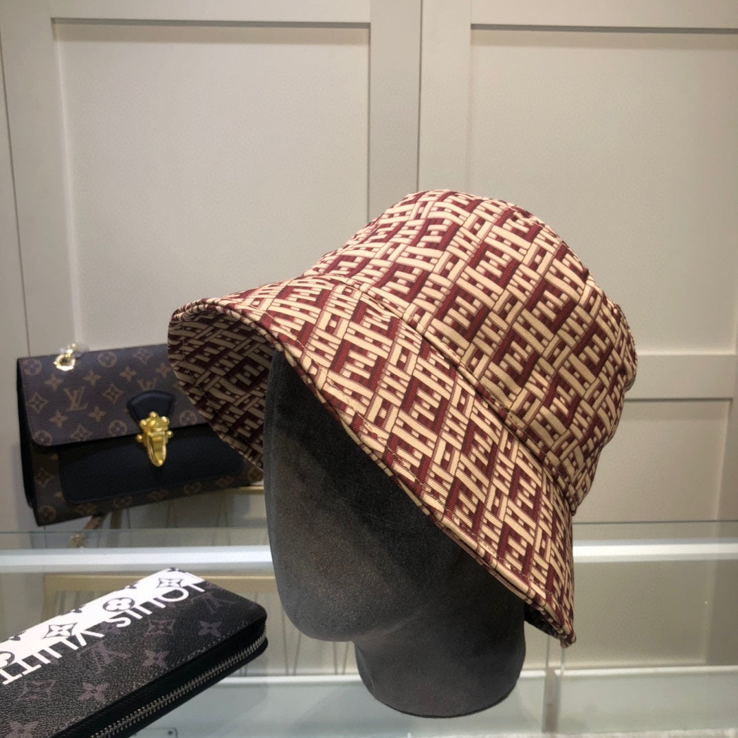 New - FD Printed Fisherman's Hat