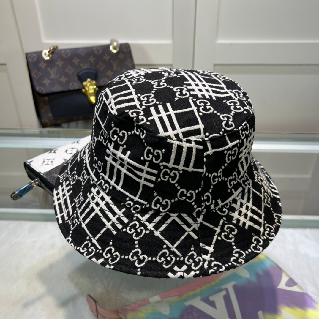 New - GG Printed Fisherman's Hat