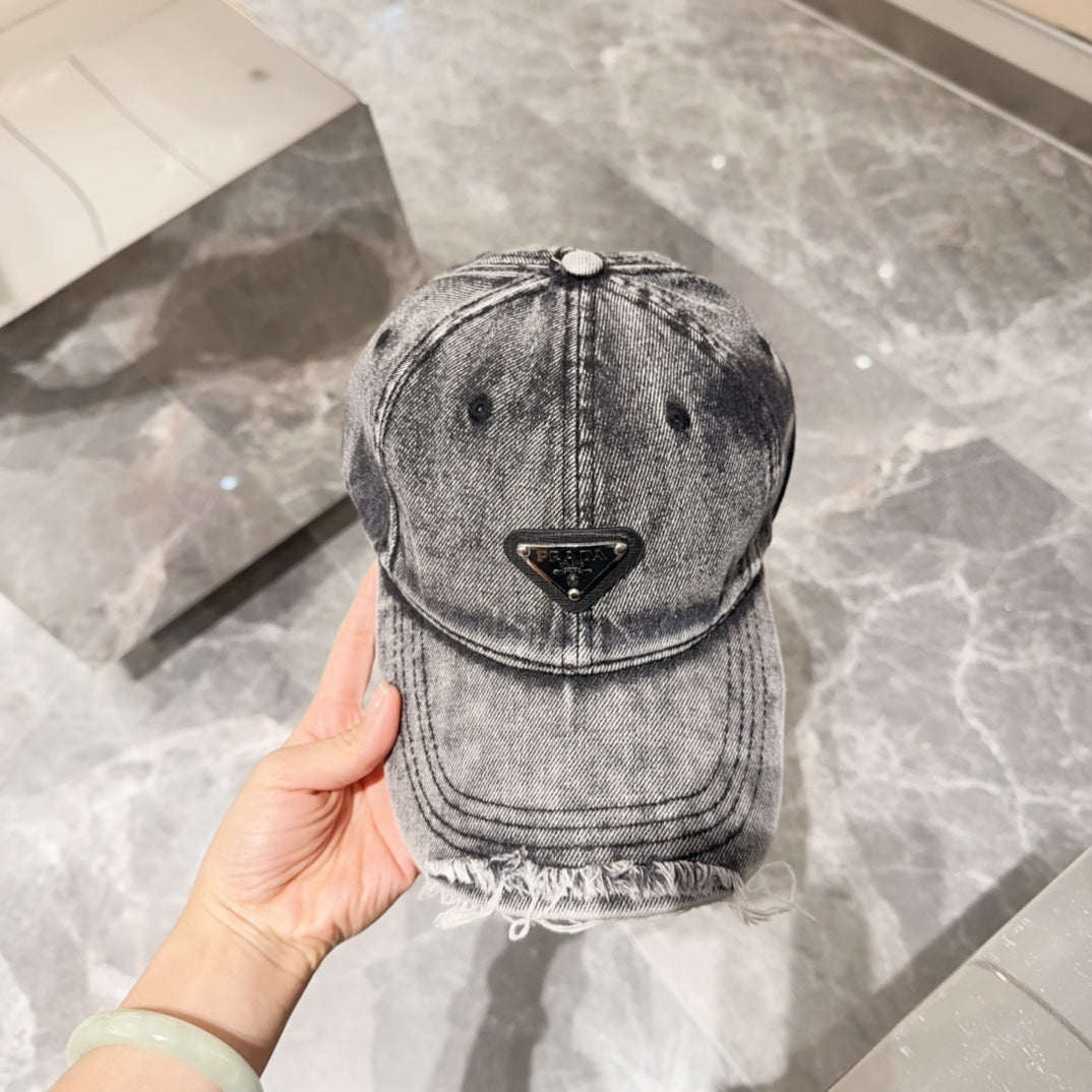 2024 Luxury Triangle Label Cowboy Baseball Cap