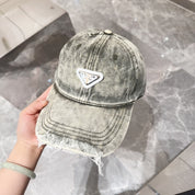 2024 Luxury Triangle Label Cowboy Baseball Cap