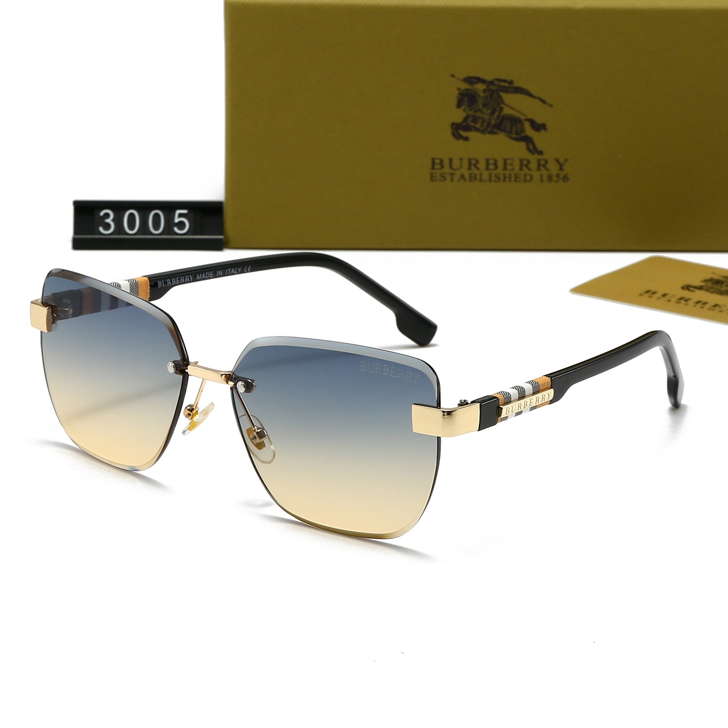 4 Color Men's Sunglasses-3005