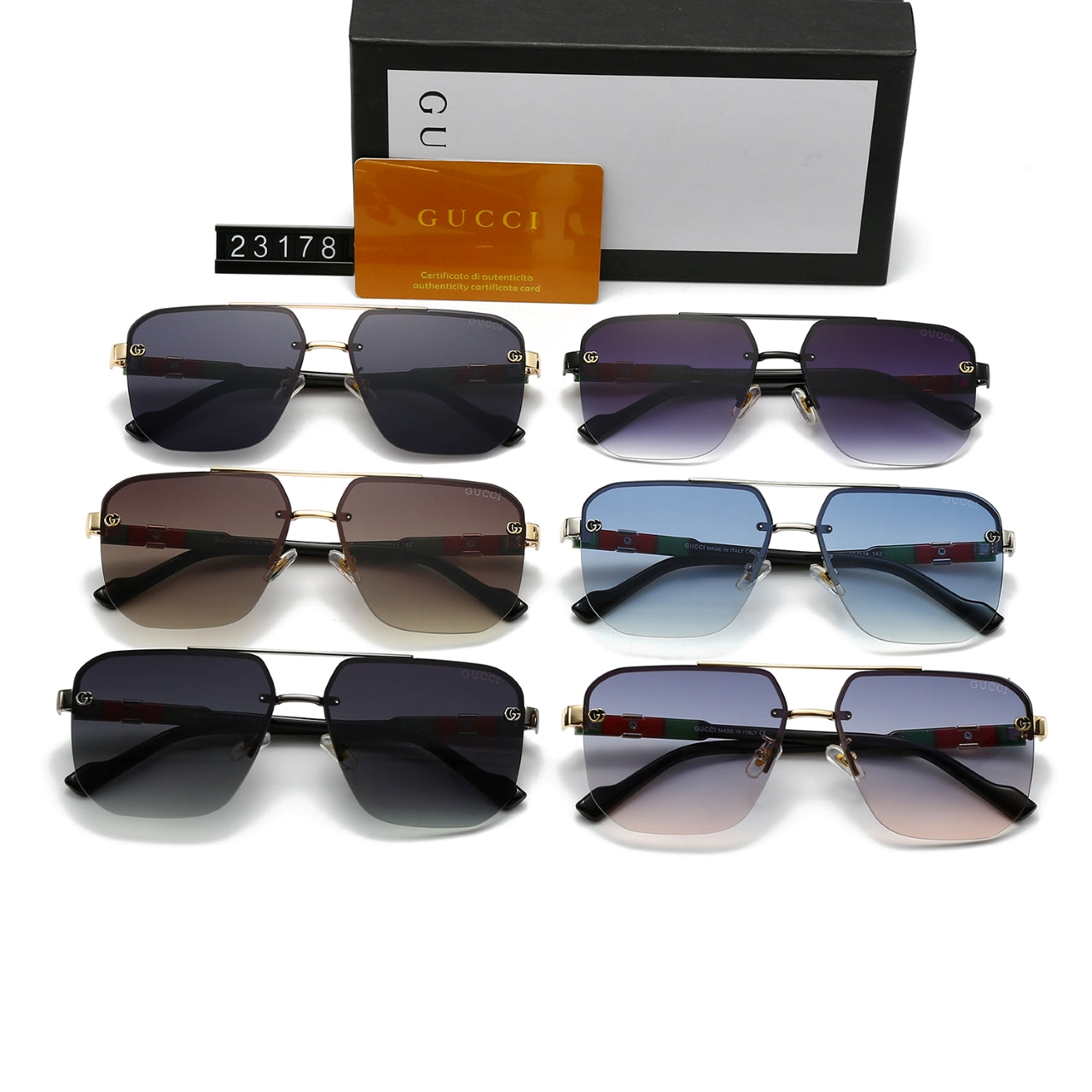 6 colors unisex fashion sunglasses-8896