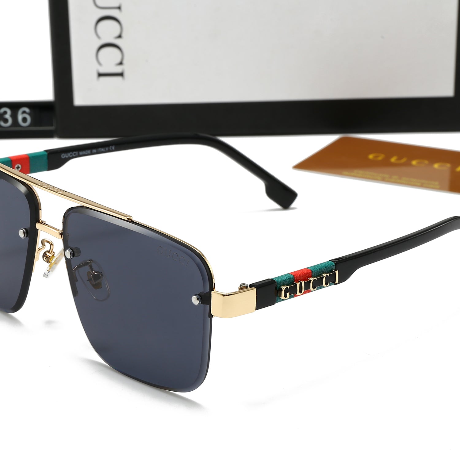 6 colors men's fashion sunglasses-1236