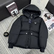 P New hooded puffer jacket