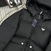 P New hooded puffer jacket