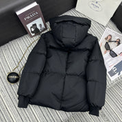 P New hooded puffer jacket